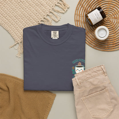 Brew-tiful Mornings Start Here - T-Shirt