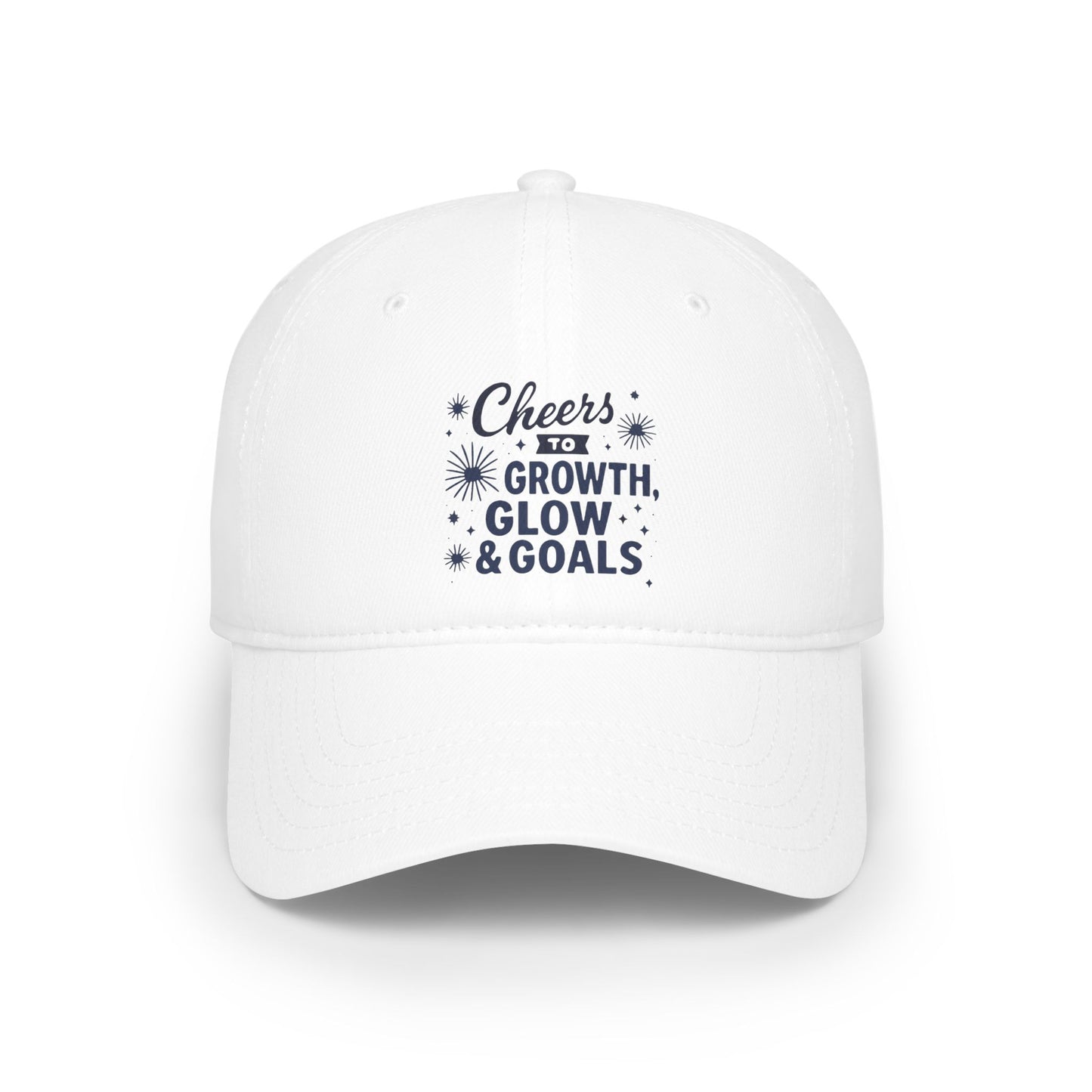 Cheers to Growth, Glow & Goals - Cap