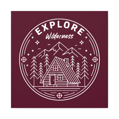 Explore Wilderness - Canvas