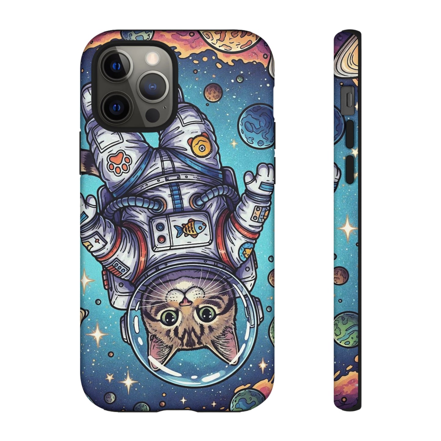 Astronaut Cat - Tough Phone Case