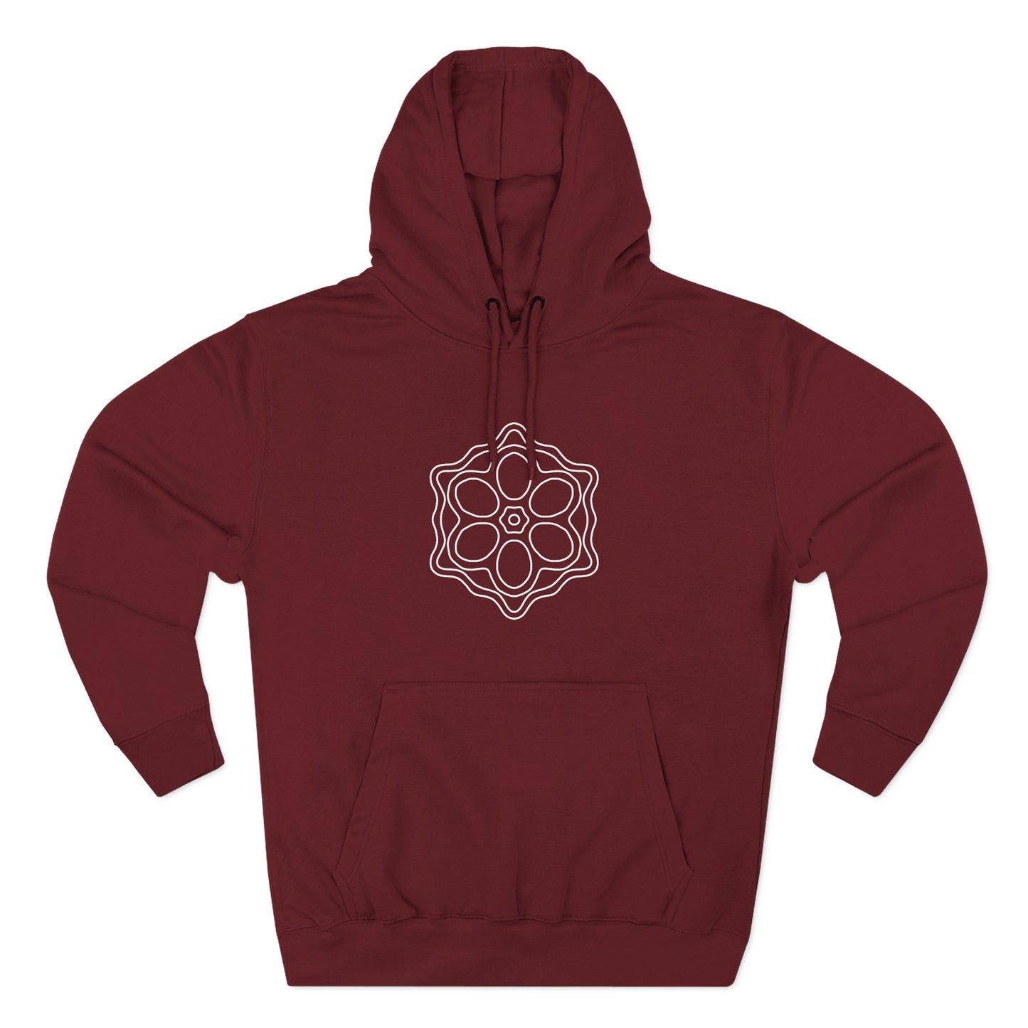 Cozy Three-Panel Fleece Hoodie, Perfect for Fall, Casual Outfit, Gift for Her, Layering Essential, Relaxed Style