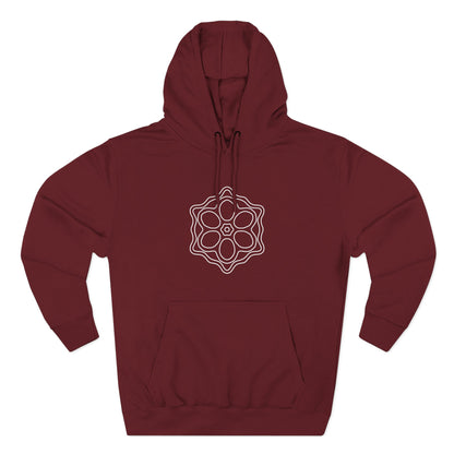 Cozy Three-Panel Fleece Hoodie, Perfect for Fall, Casual Outfit, Gift for Her, Layering Essential, Relaxed Style