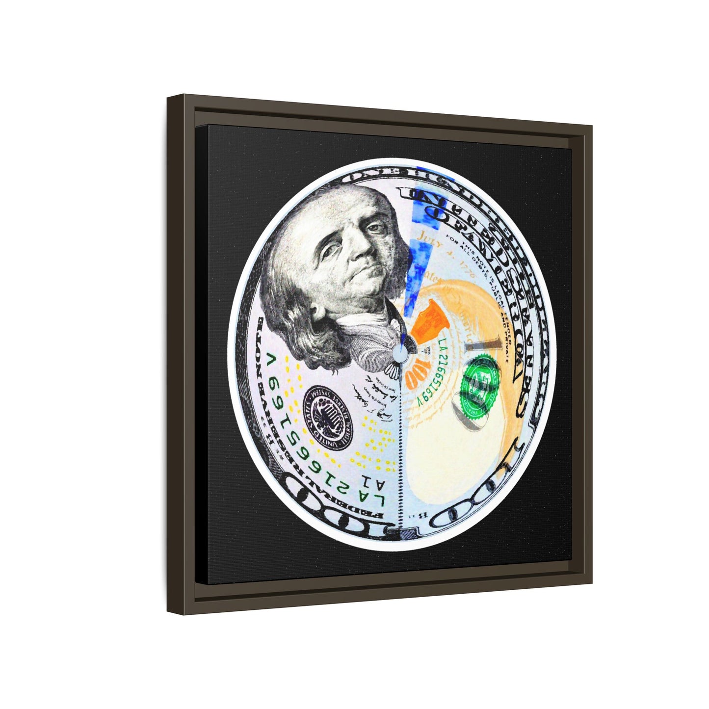 THE MOONEY - Framed Canvas