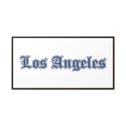 Los Angeles - Framed Canvas