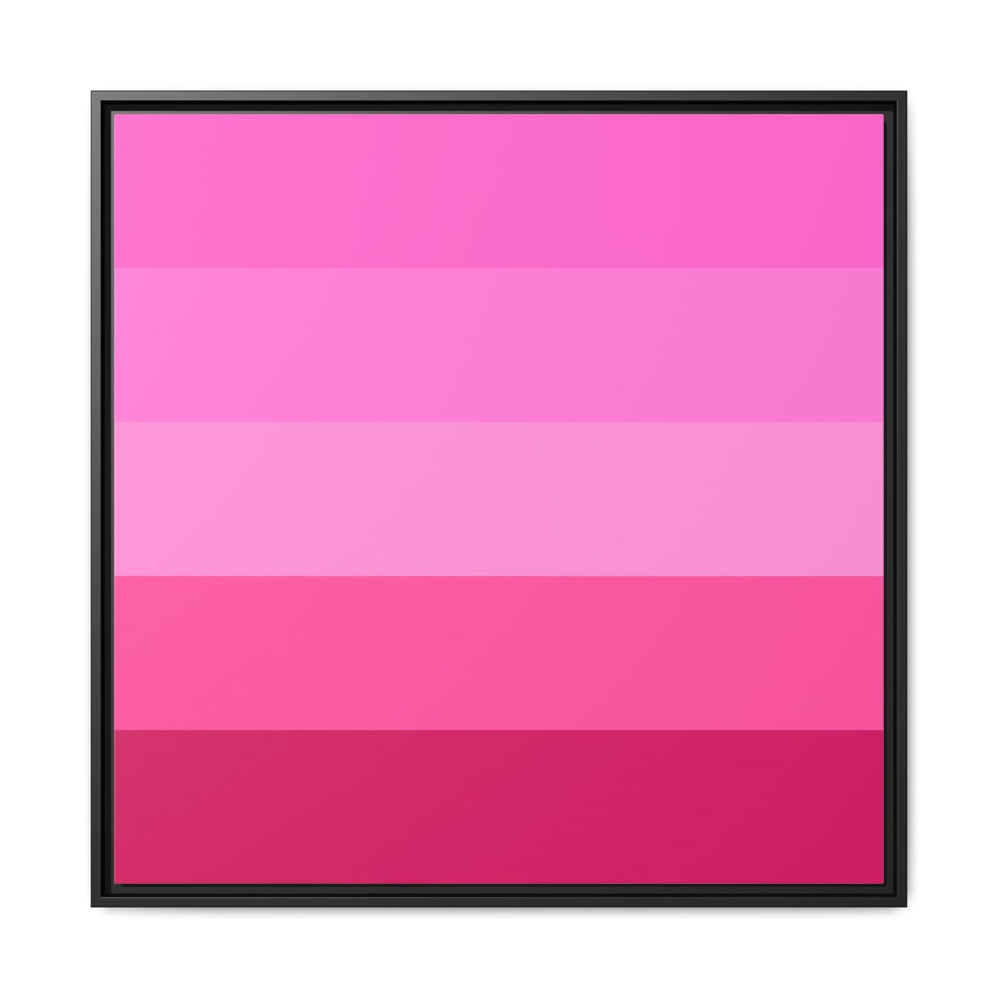 Valentine Rose Colors - Framed Canvas