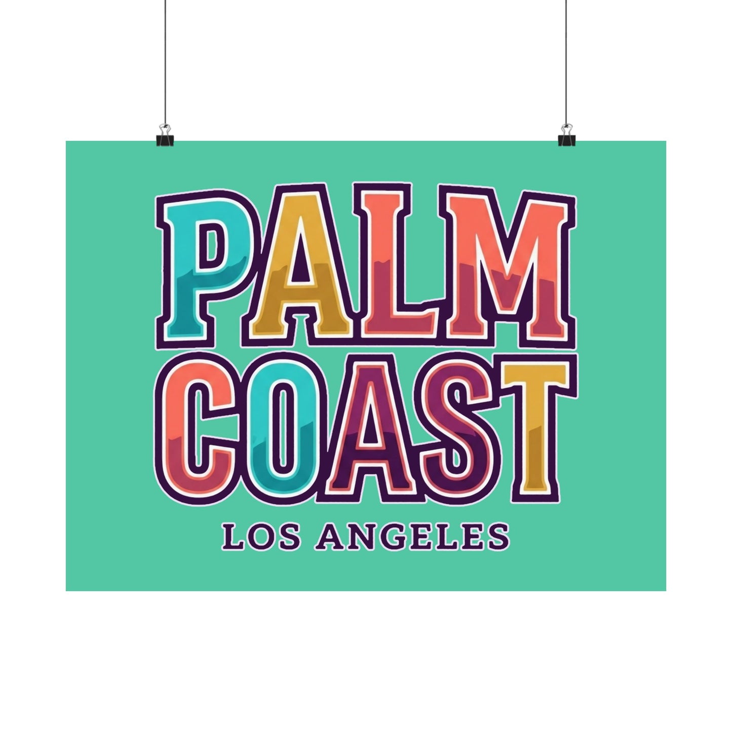 Palm Coast - Los Angeles - Poster