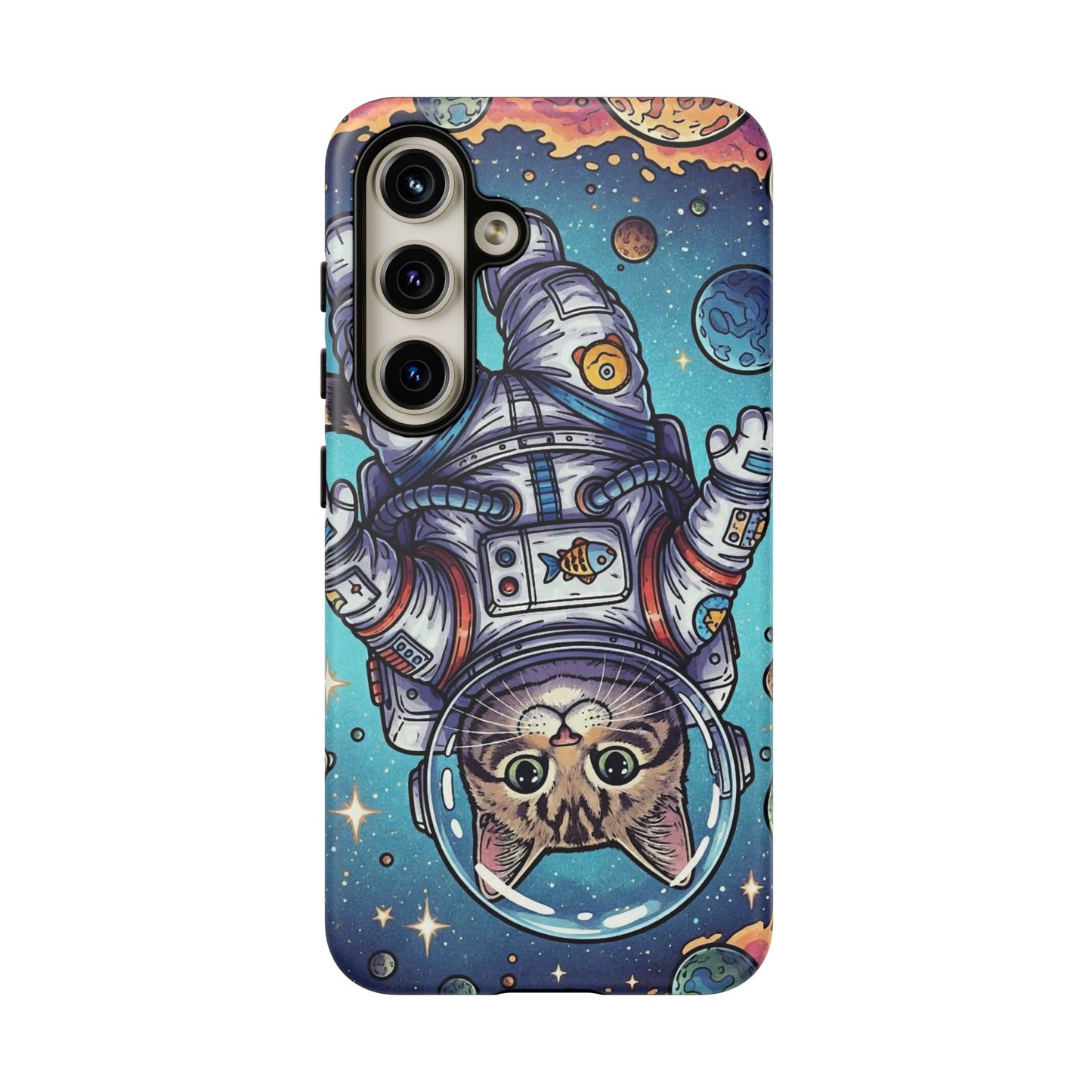 Astronaut Cat - Tough Phone Case