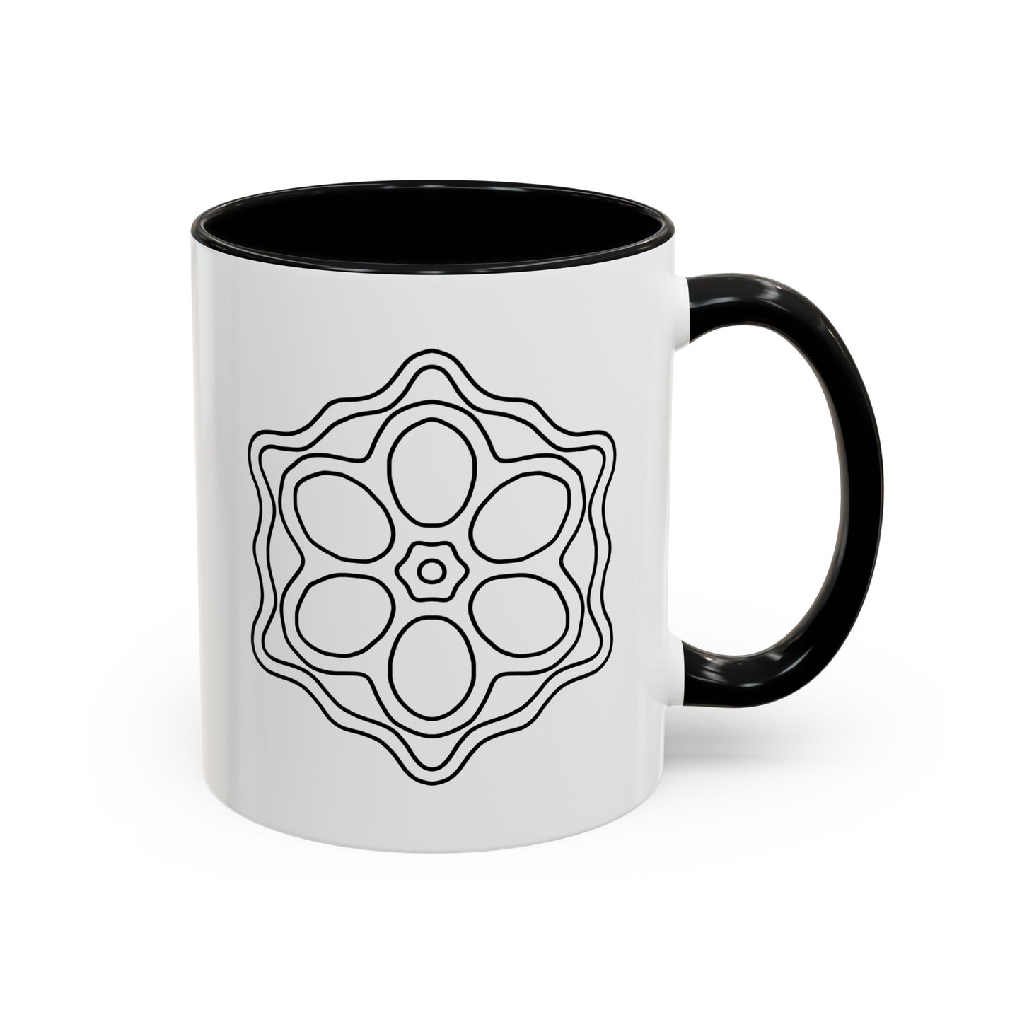 Elegant Floral Accent Coffee Mug, Perfect for Home, Office, Gifts, Birthdays, Inspirational Quotes, Tea Lovers