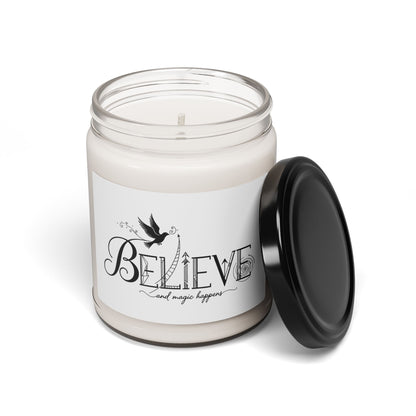 Believe and Magic Happens - Scented Candle