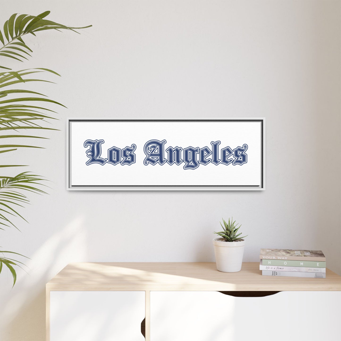 Los Angeles - Framed Canvas