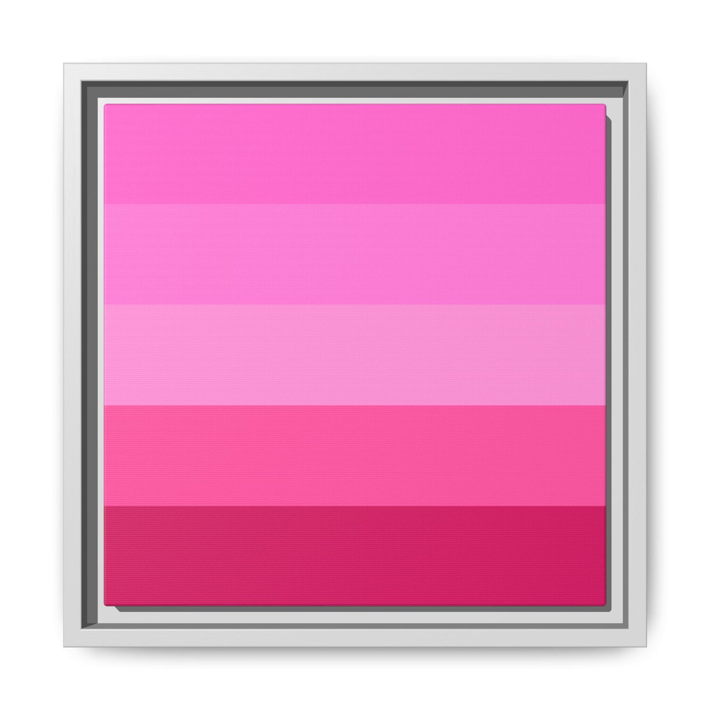 Valentine Rose Colors - Framed Canvas