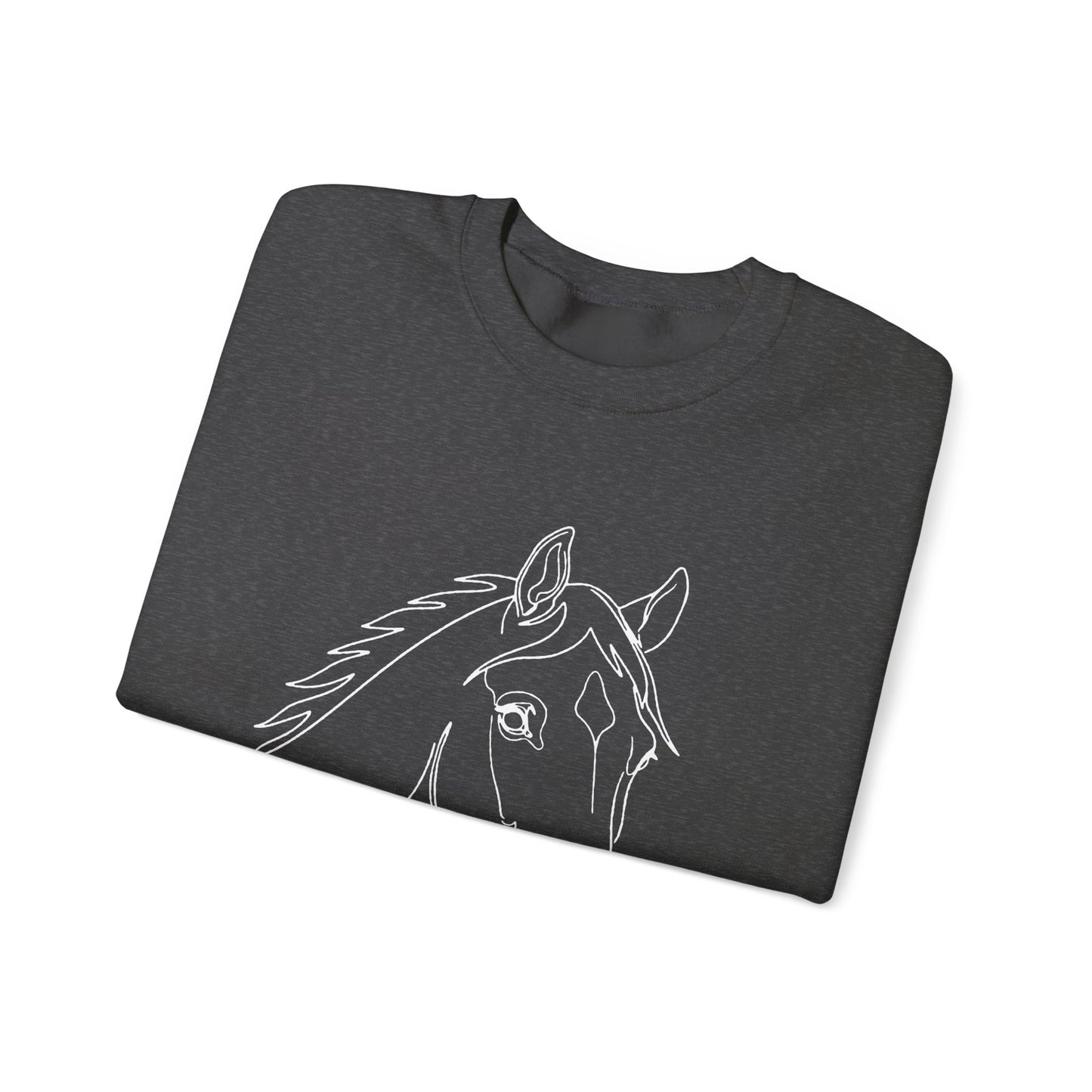 Horse Portrait Sketch - Sweatshirt