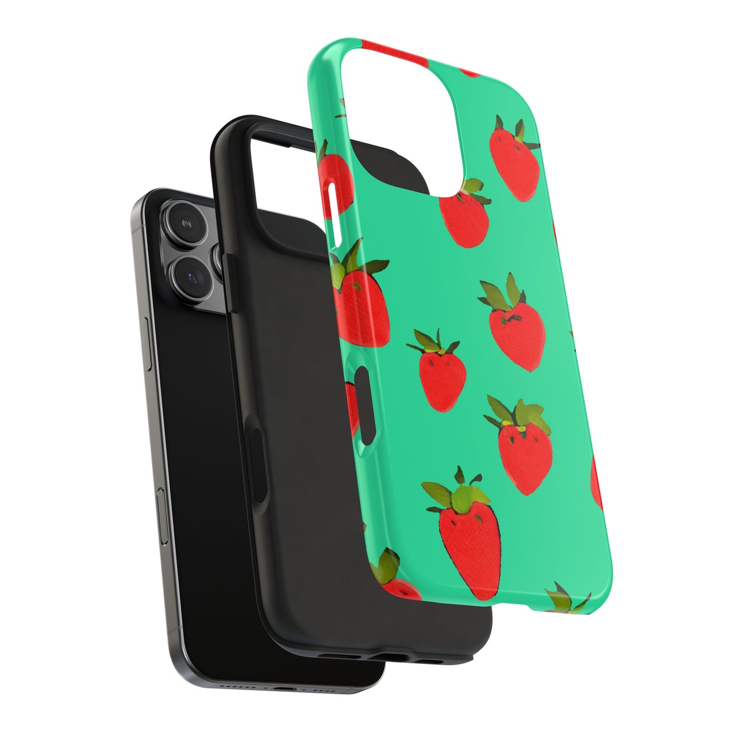 Strawberry Pattern - Phone Case