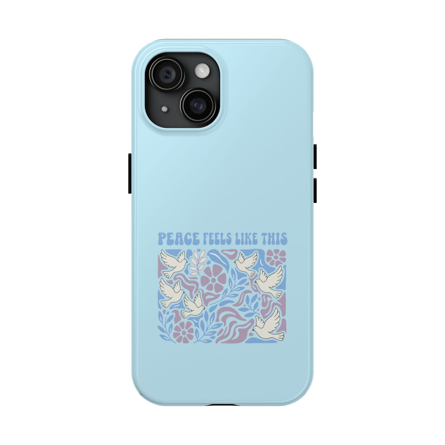 Peace Tells Like This - Phone Case