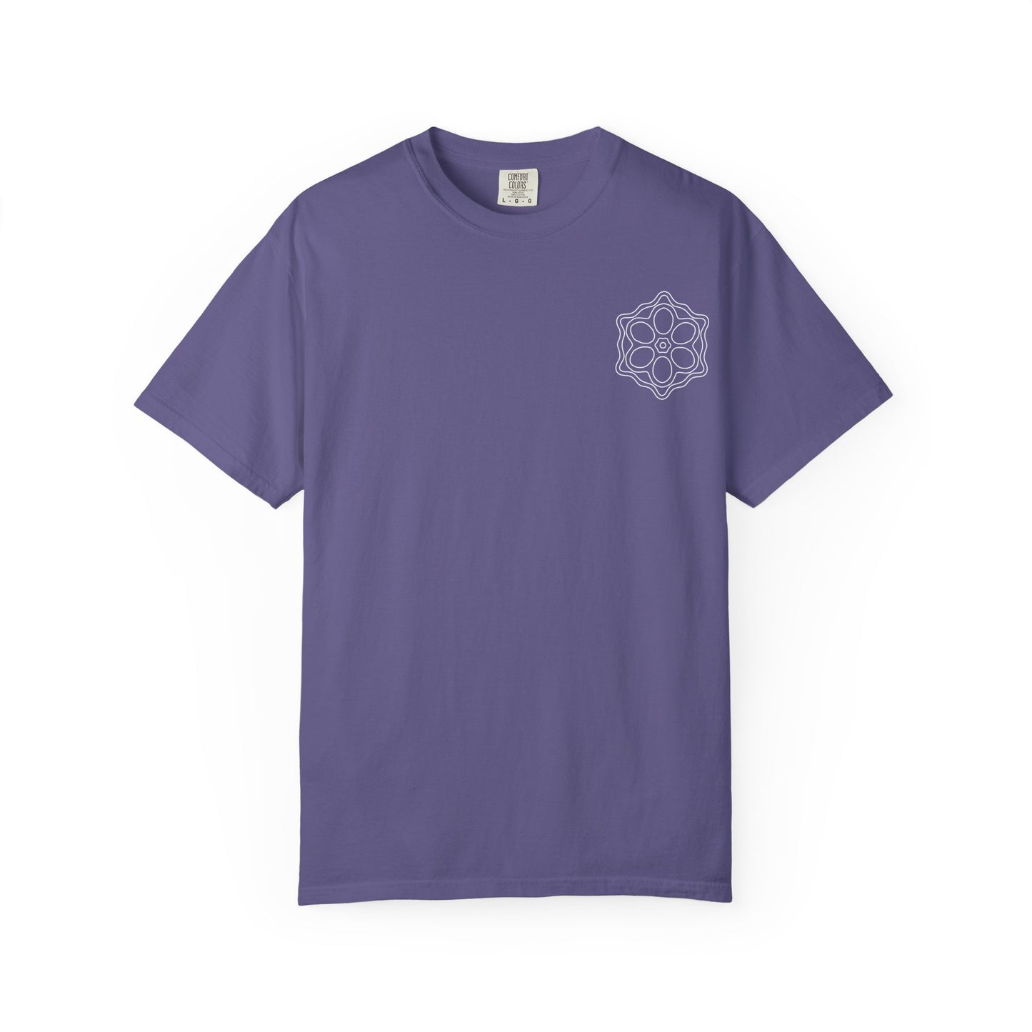 Boho Mandala T-Shirt, Unisex, Garment-Dyed, Soft Cotton, Casual Wear, Festival Style, Gifts for Her