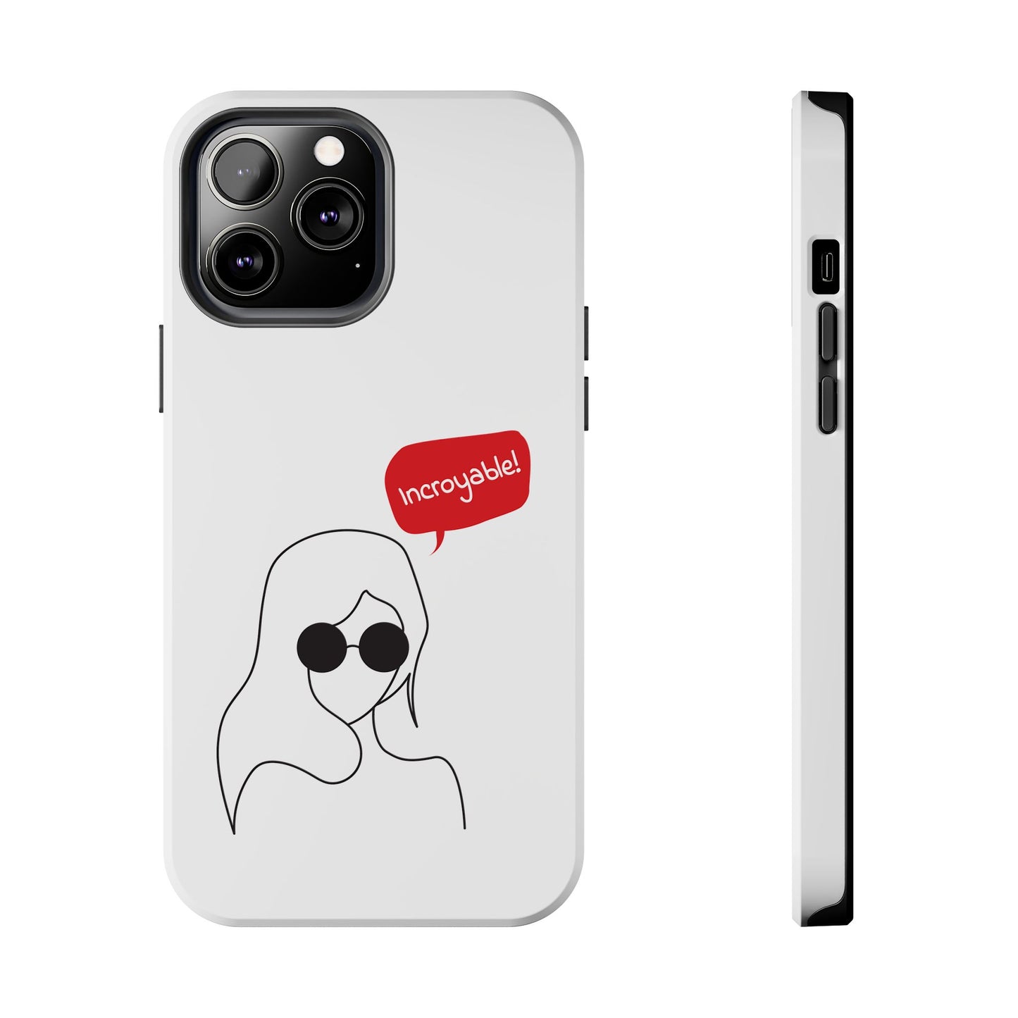 Incroyable Chic Girl - Phone Case