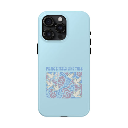 Peace Tells Like This - Phone Case
