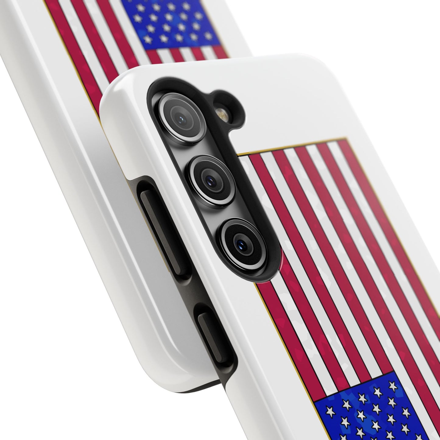 New Glory American Flag (Gold Edge Edition) - Phone Case