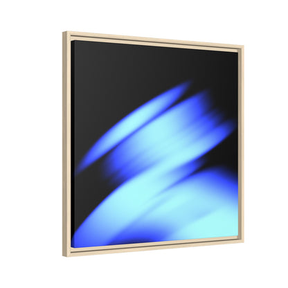 Orbital Drift - Framed Canvas