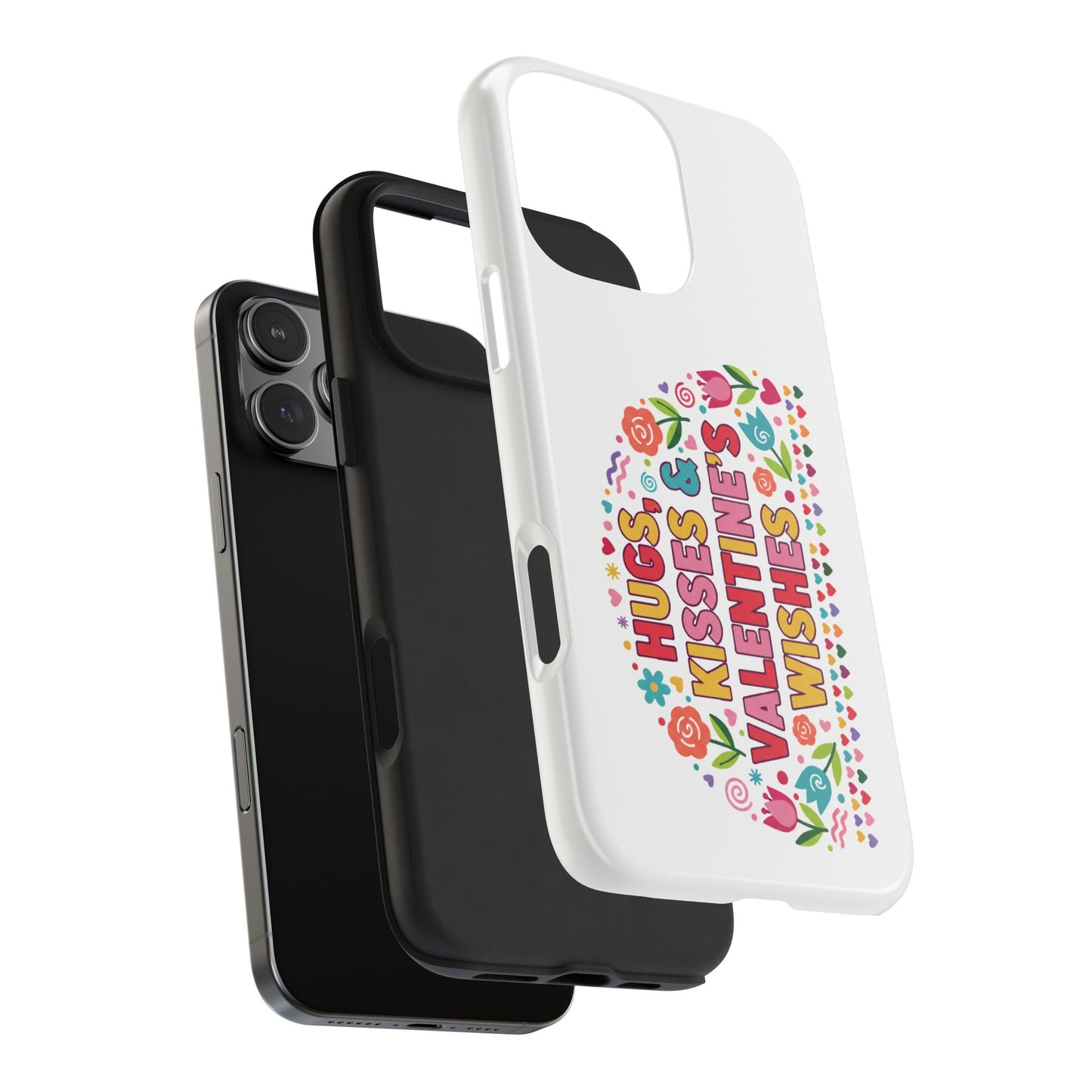 Hugs, Kisses & Valentine’s Wishes - Phone Case