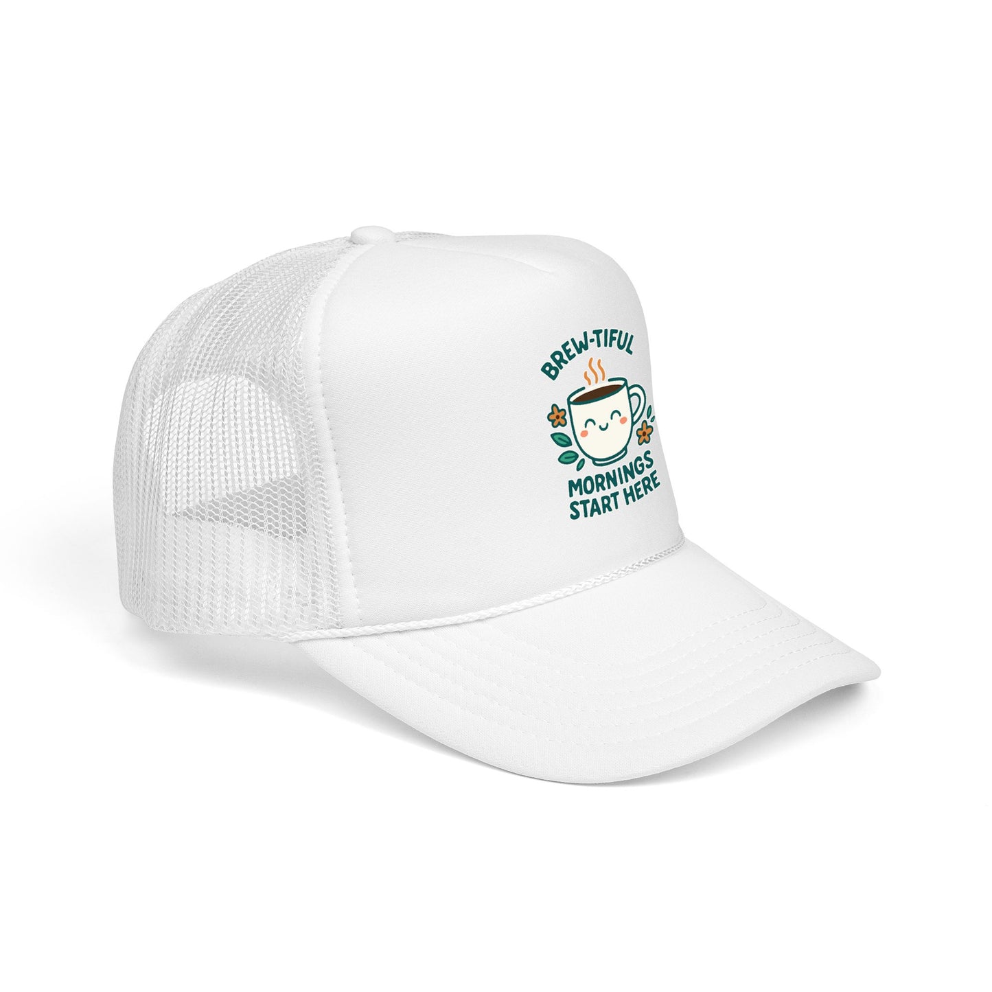 Brew-tiful Mornings Start Here - Cap