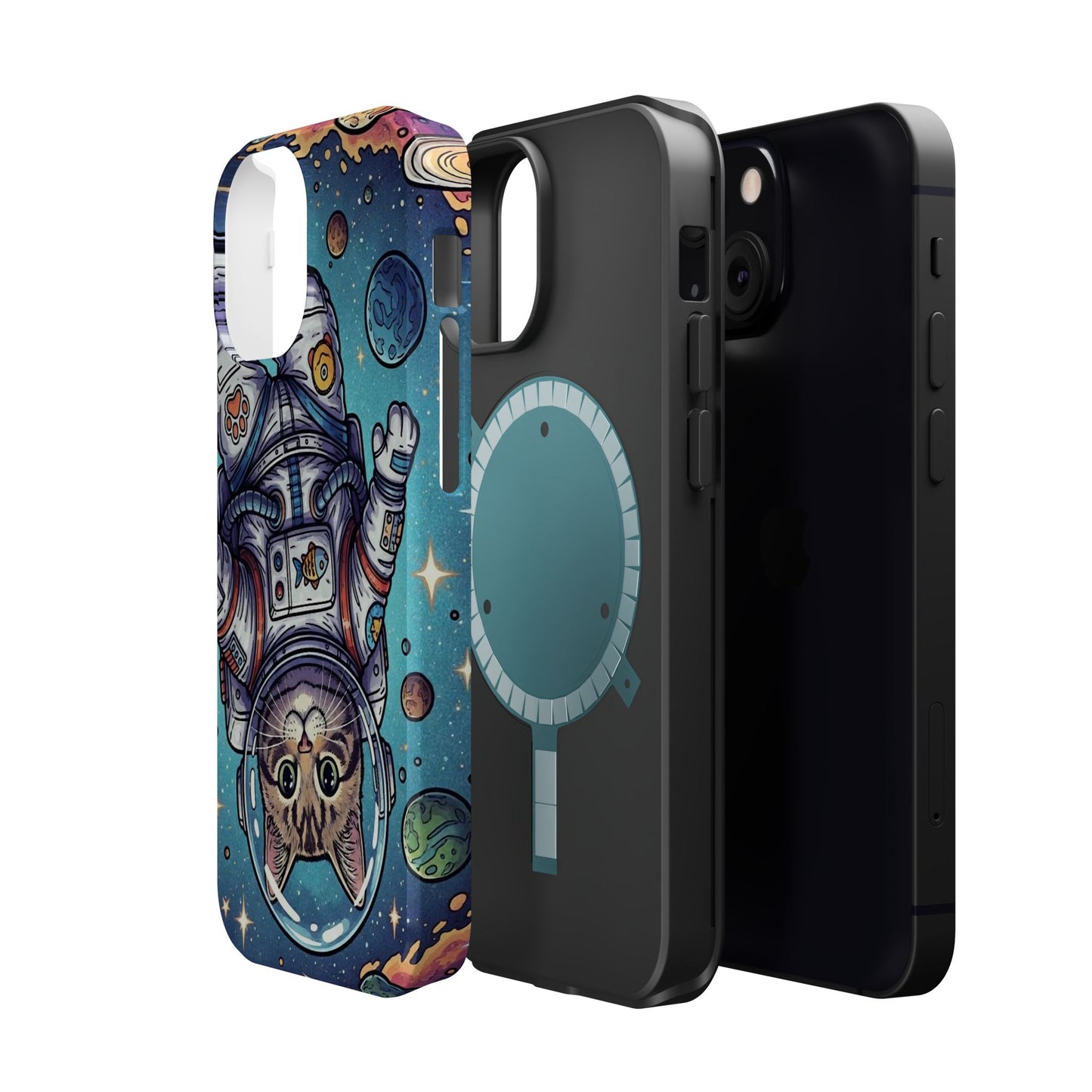 Astronaut Cat - Magnetic Phone Case
