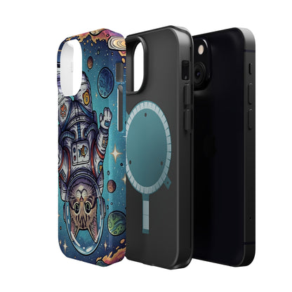 Astronaut Cat - Magnetic Phone Case
