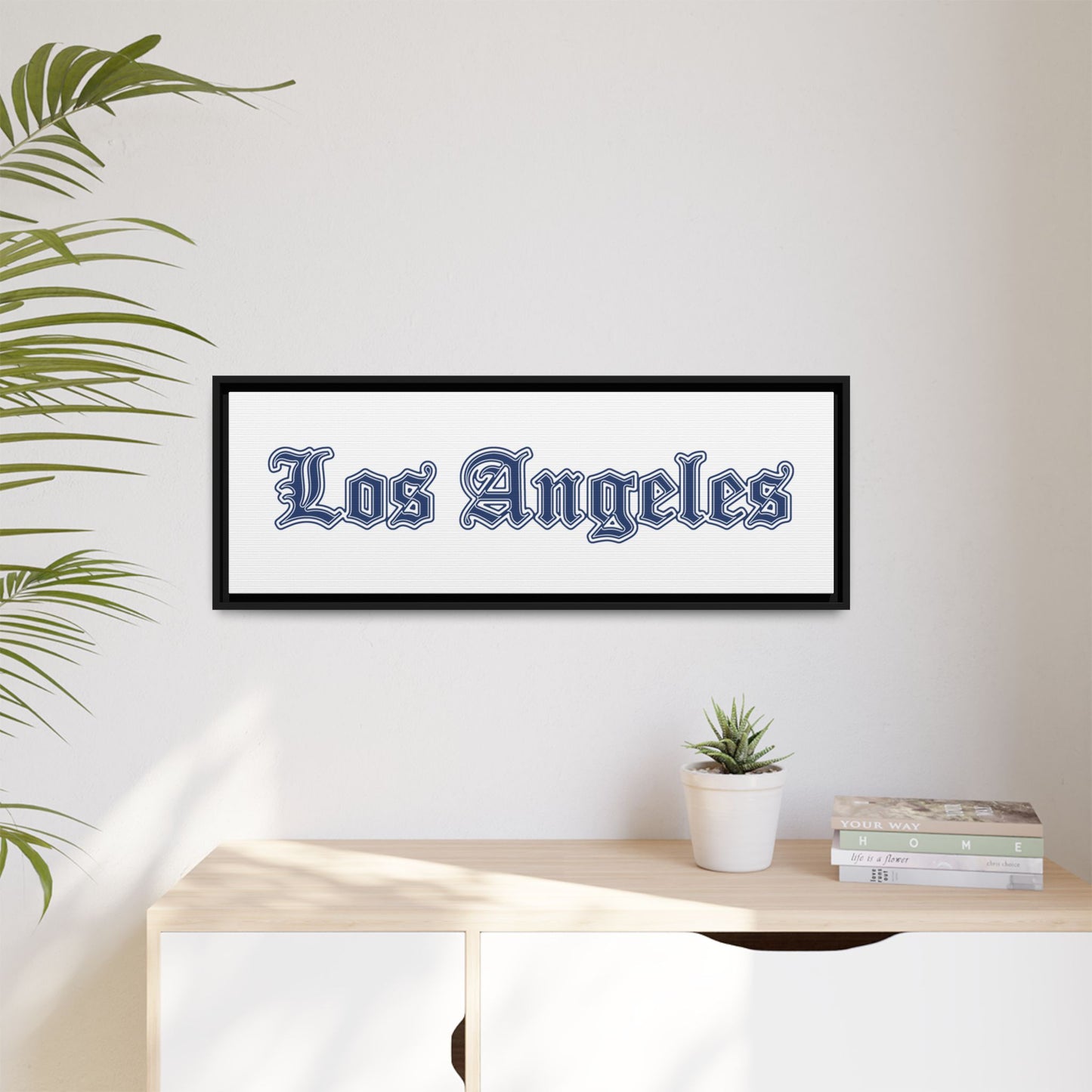 Los Angeles - Framed Canvas