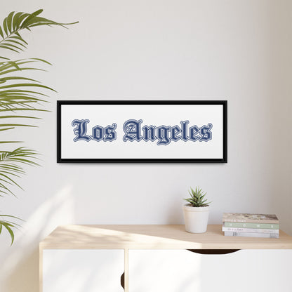 Los Angeles - Framed Canvas