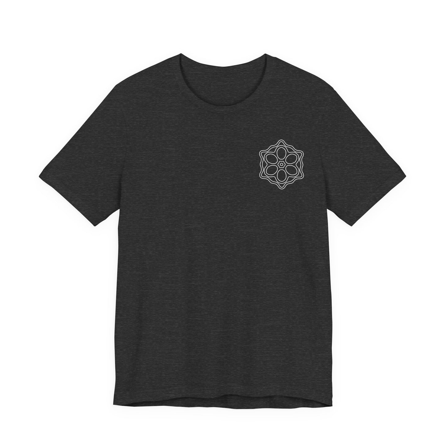 Unisex Boho Mandala Tee, Relaxed Fit Cotton Shirt, Perfect for Yoga Lovers, Meditation, Gift for Her, Vacation Wear, Everyday Comfort