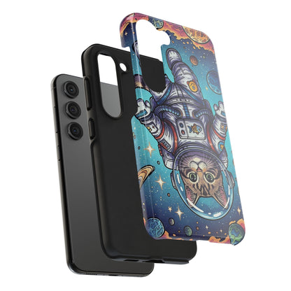 Astronaut Cat - Phone Case