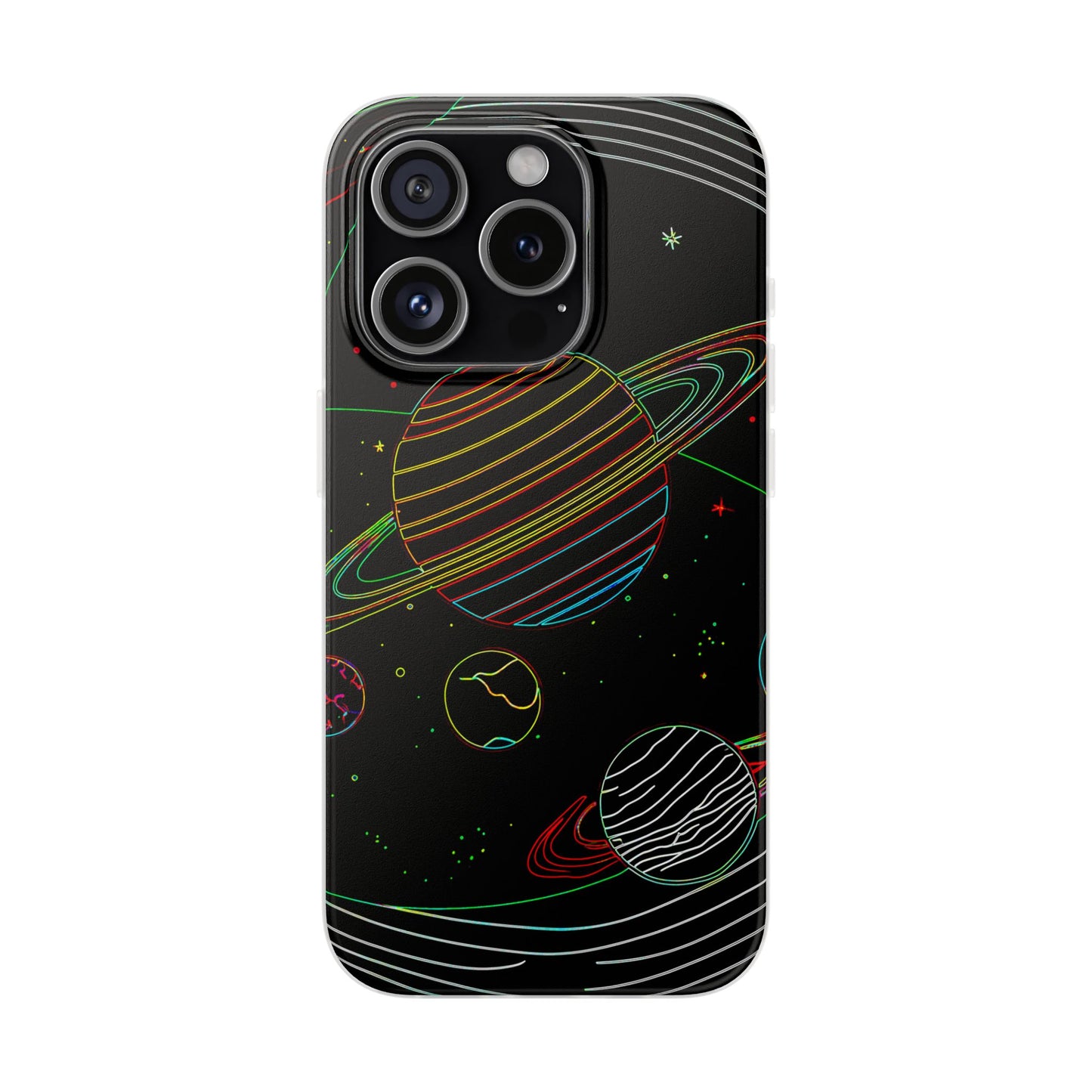 Galaxy-Inspired Flexi Cases, Vibrant Phone Covers, Space-Themed Accessories, Cosmic Gifts for Astronomers, Unique Phone Protectors
