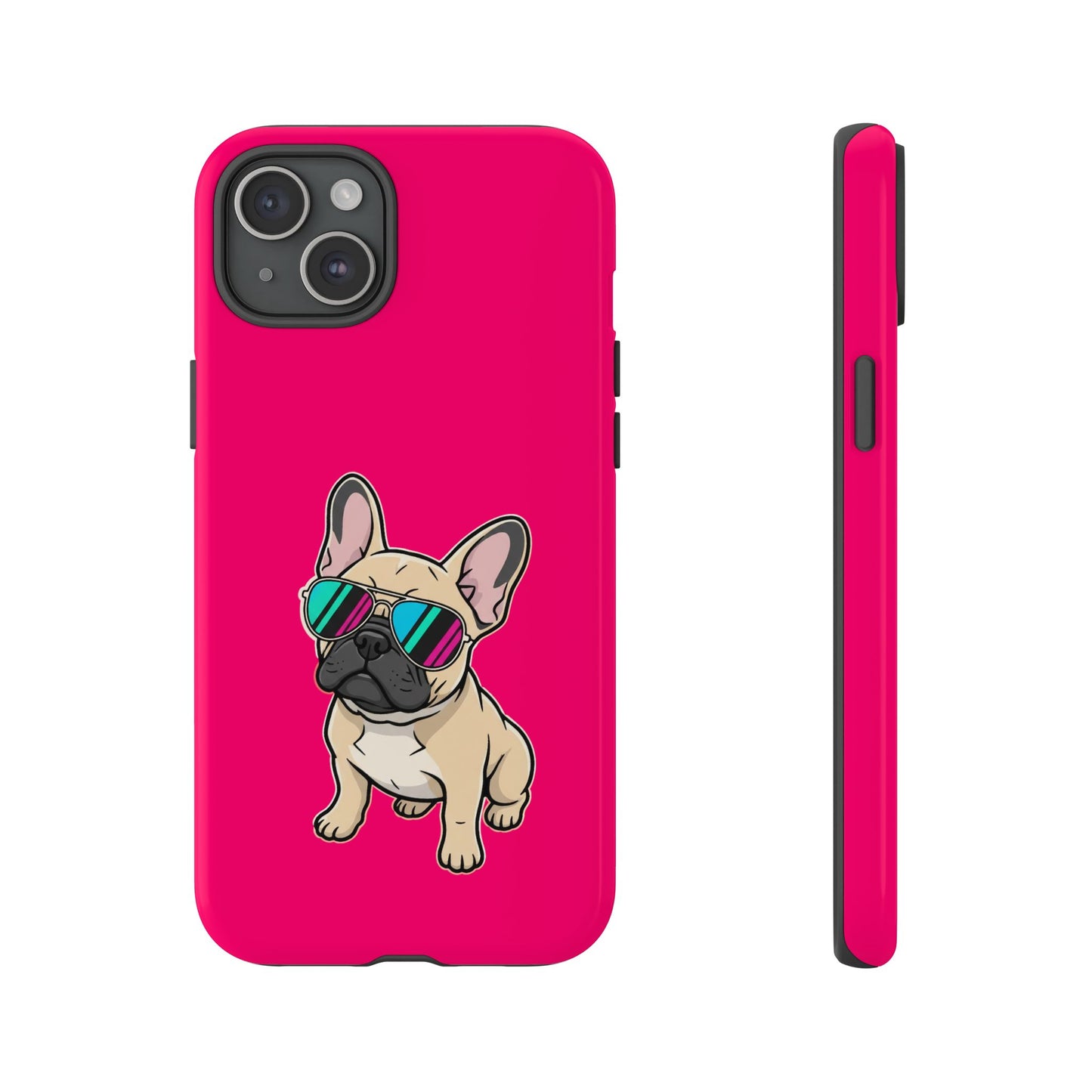 French Bulldog with Sunglasses - Phone Case