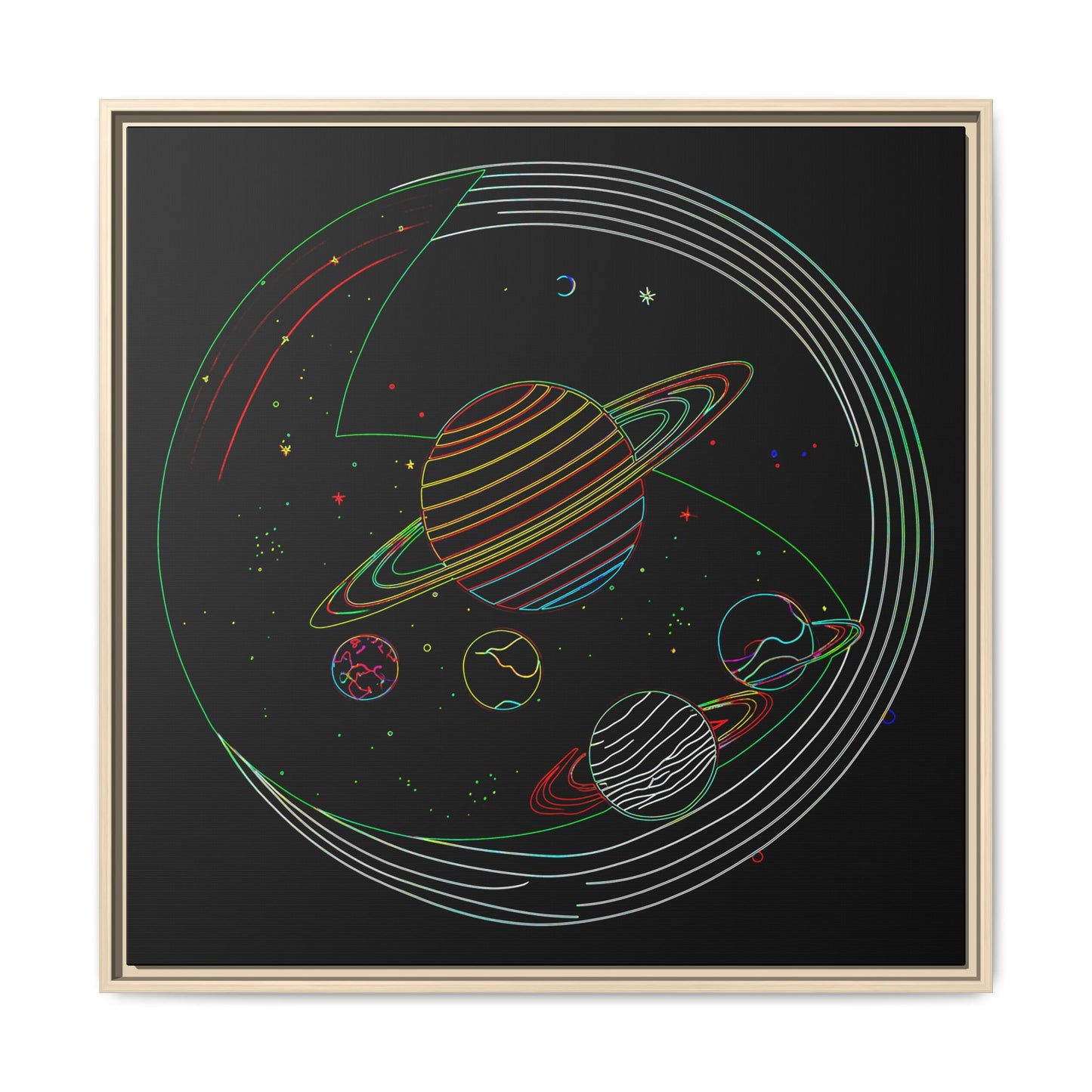 COSMOFX - Framed Canvas