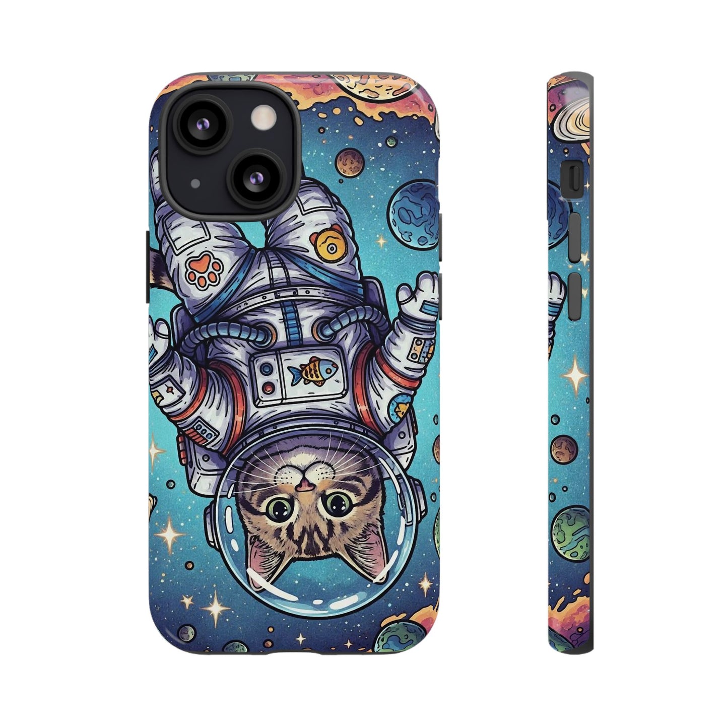 Astronaut Cat - Tough Phone Case