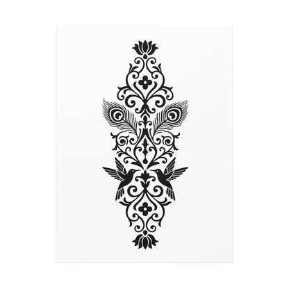 Hummingbird Soulmates - Stretched Canvas