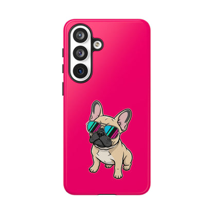 French Bulldog with Sunglasses - Phone Case