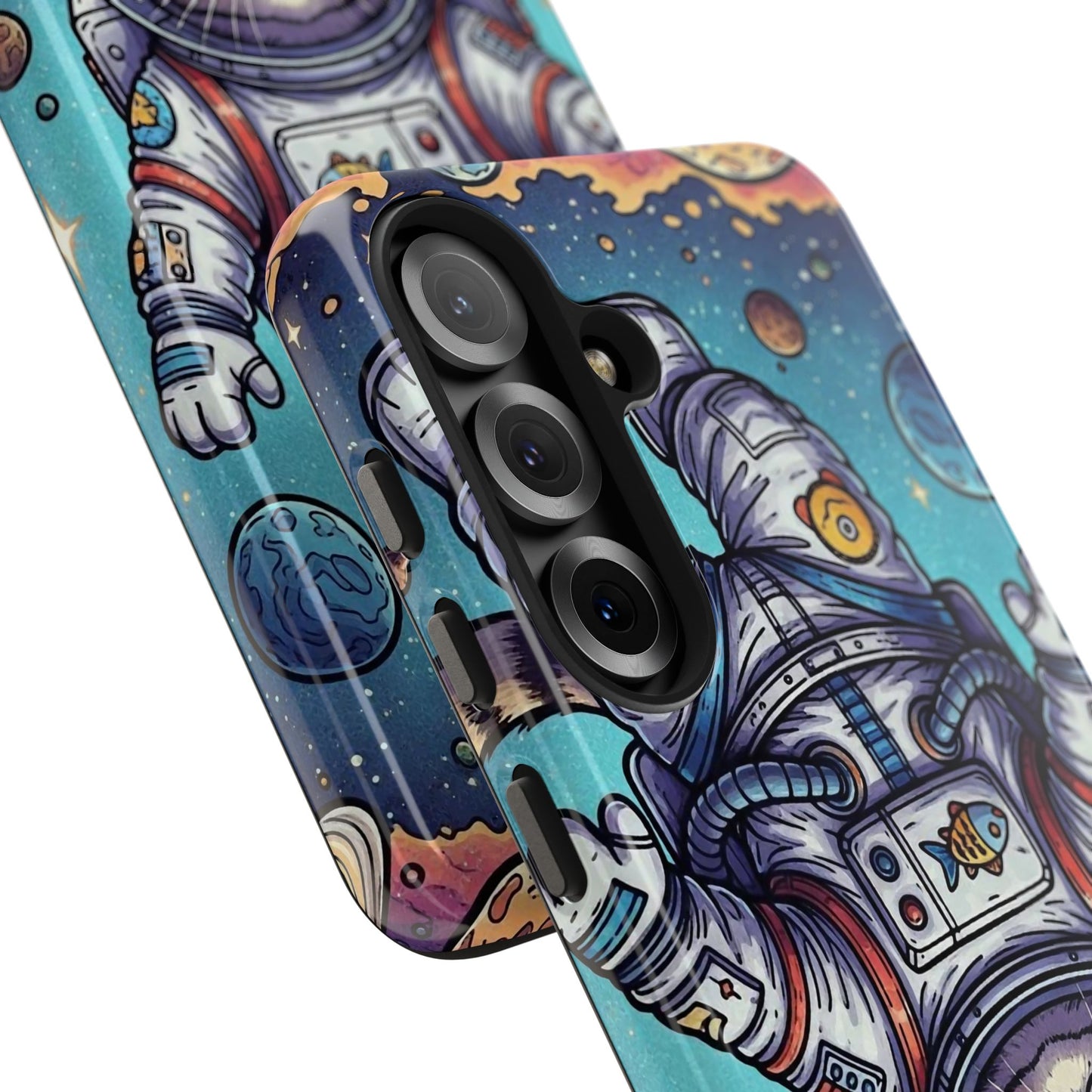 Astronaut Cat - Phone Case