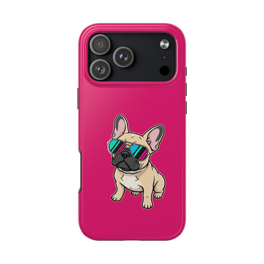 French Bulldog with Sunglasses - Phone Case