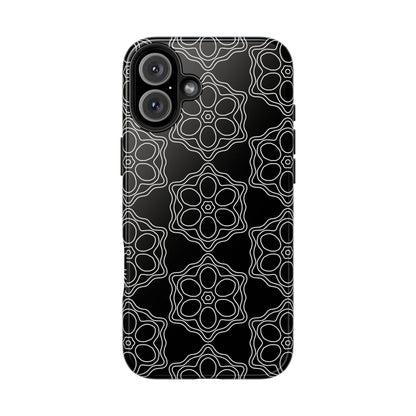 Geometric Sacred Flower - Phone Case