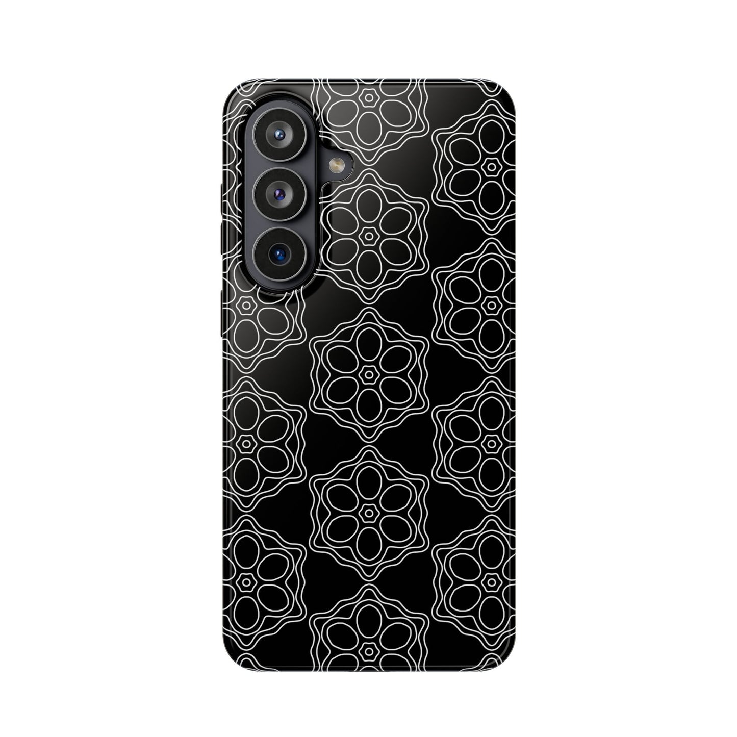 Geometric Sacred Flower - Magnetic Phone Case