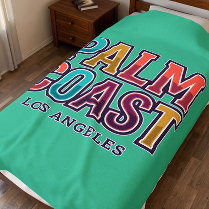 Palm Coast - Los Angeles - Plush Blanket