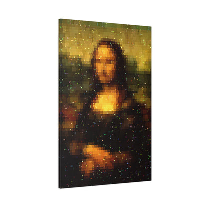 Pixel Muse — Silent Smile - Canvas