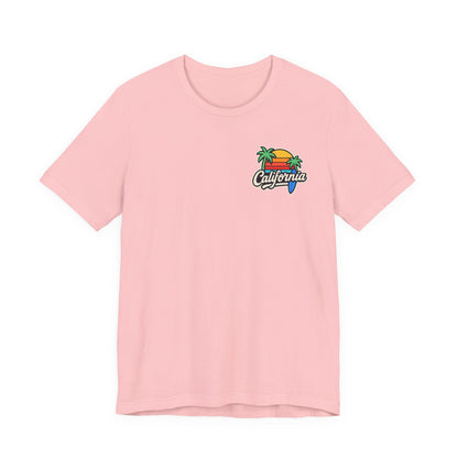 California Vibes Unisex Tee | Vintage Graphic T-Shirt Perfect for Summer, Beach, Travel, Casual Wear, Gift Idea