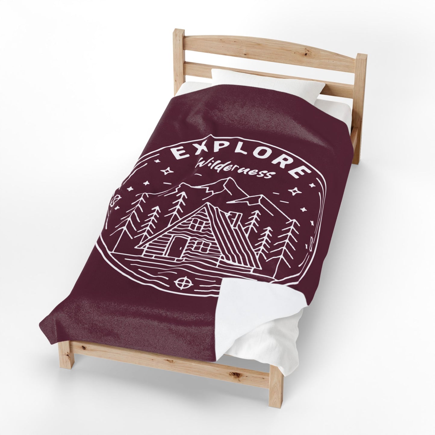Explore Wilderness - Plush Blanket