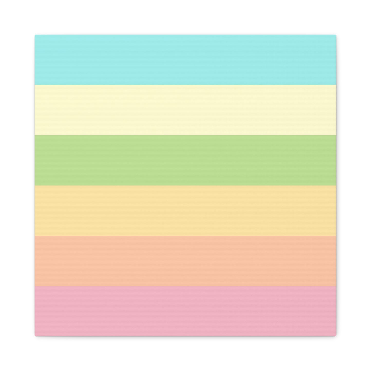 Pastel Stripes - Canvas