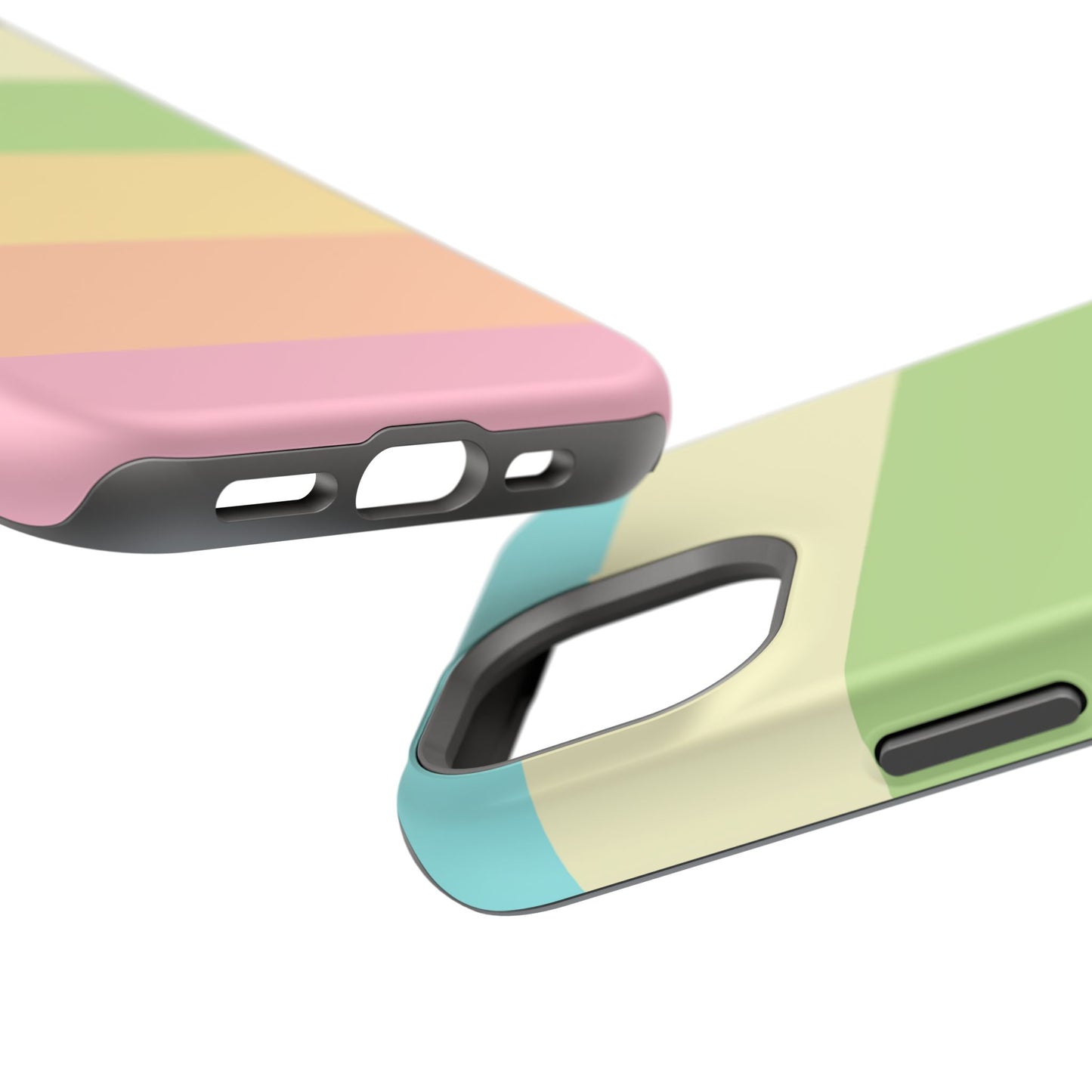 Pastel Stripes - Magnetic Phone Cover