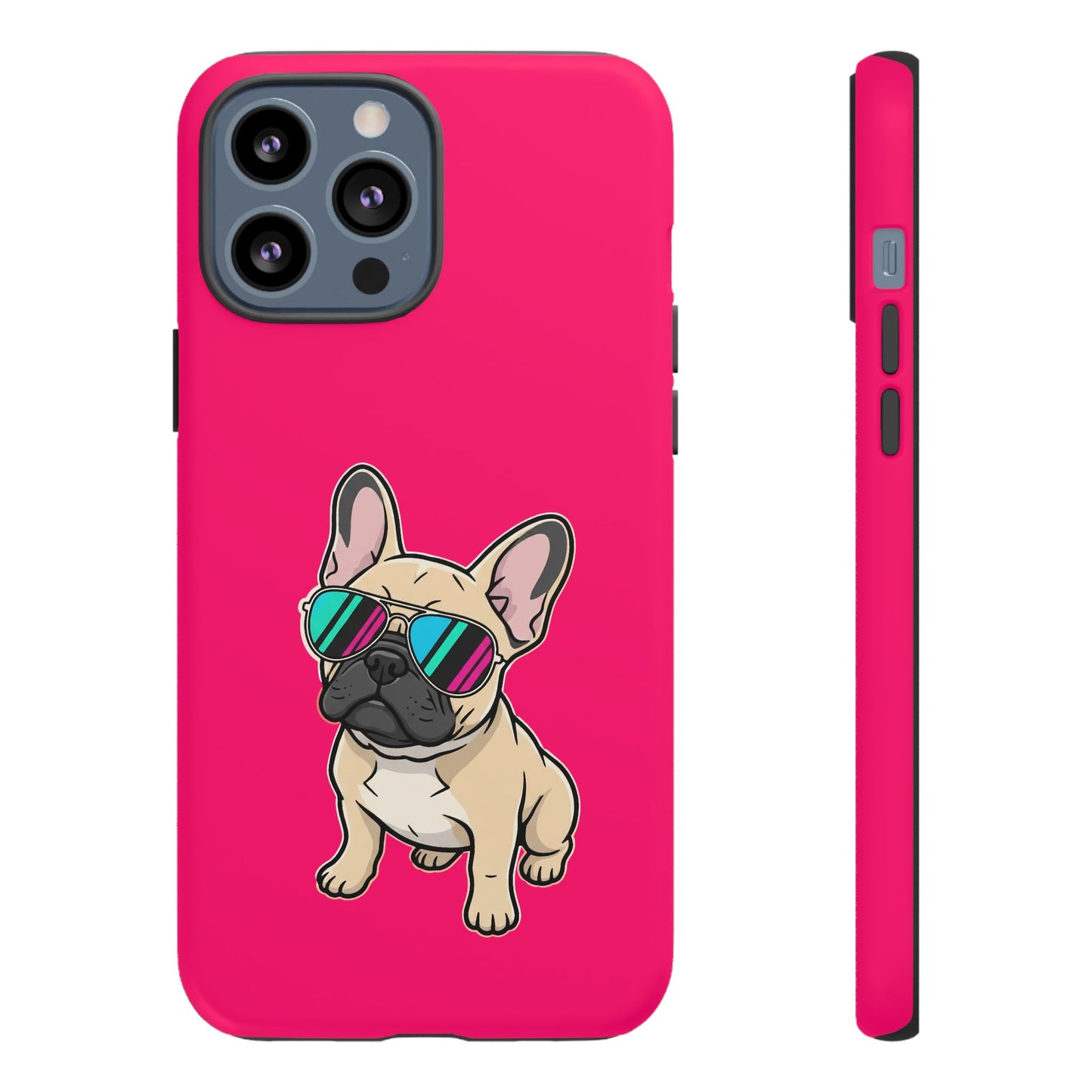 French Bulldog with Sunglasses - Phone Case