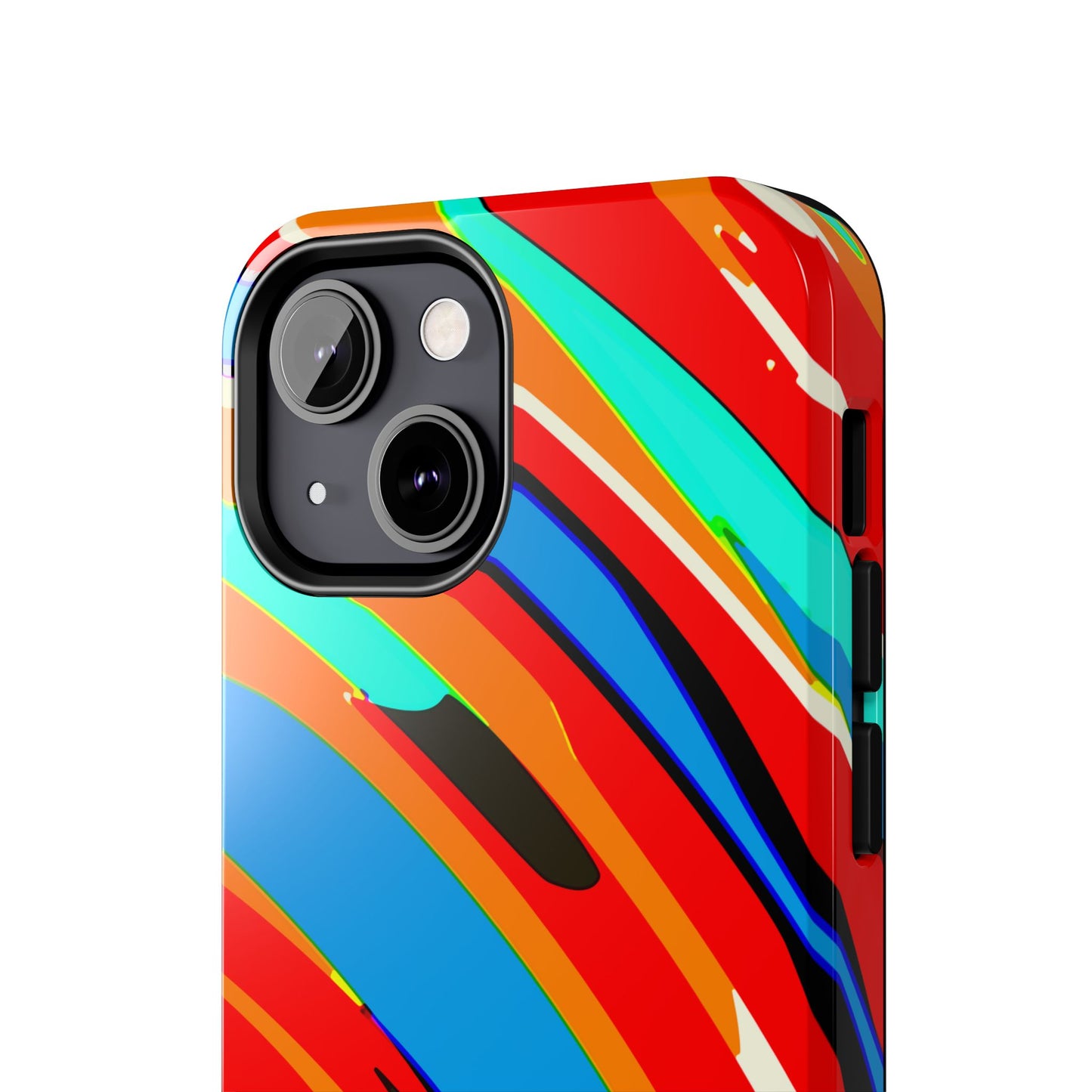 Abstract Rainbow Swirl Arc - Phone Case