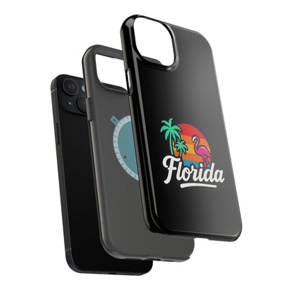 Florida Sunset Palm - Magnetic Phone Case